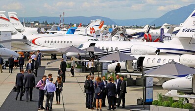 EBACE 2023: Европейская конвенция и выставка деловой авиации в Женеве