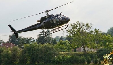 Ле Пюи дю Фу на вертолете