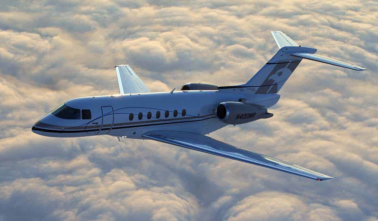 Hawker 800 intérieur