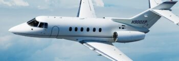 location de jet privé : BEechjet 400 sur le tarmac