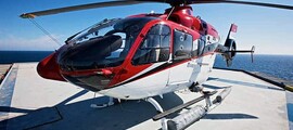 location hélicoptère - intérieur H125 avec sièges en cuir beige