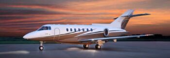 location de jet privé LEGACY 500 sur une piste