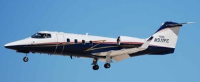 LEARJET 55: аренда частного самолета 