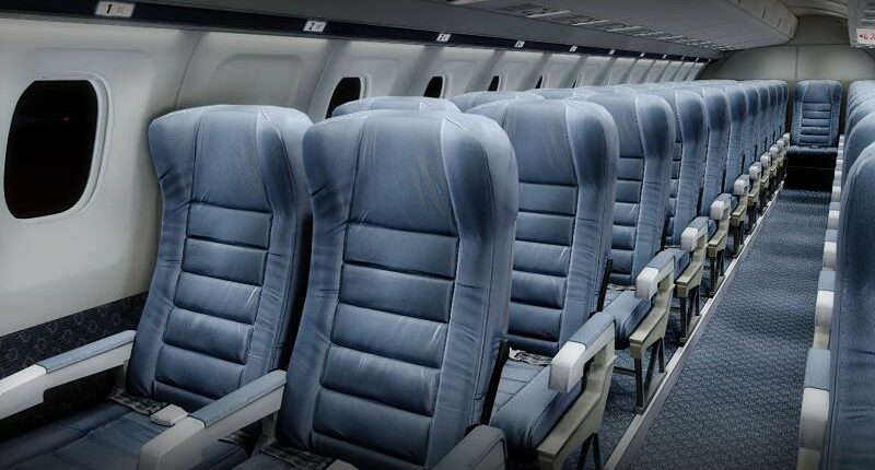 Saab 340 interieur