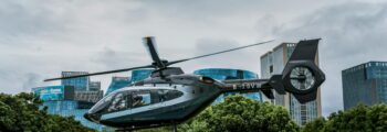 Hélicoptère Bell 206 intérieur