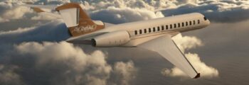 Global 7500 en vol