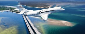 Falcon 6X: Аренда частного самолета