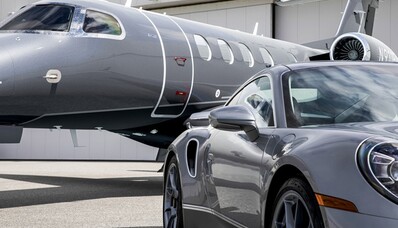 Porsche и Embraer — беспрецедентное сотрудничество!