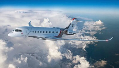Dassault Aviation запускает Falcon 10X, свой самый мощный частный самолет