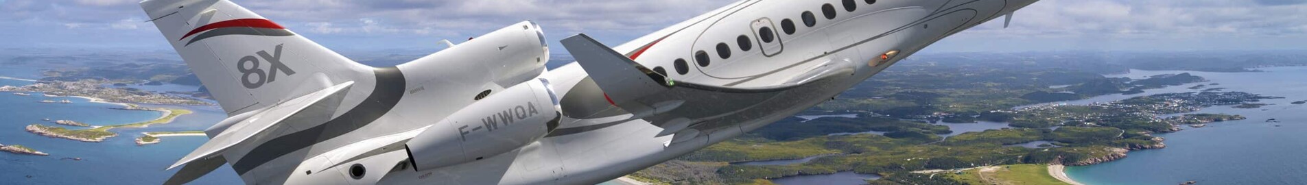 Falcon 8X улучшает свою кабину
