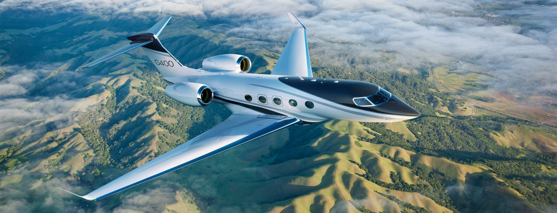 Gulfstream G400 en vol