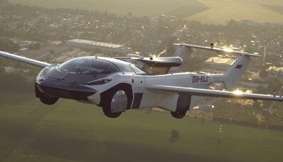 AirCar: словацкий летающий автомобиль получил революционный сертификат