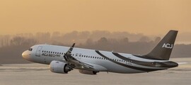 Airbus A318 intérieur en cuir