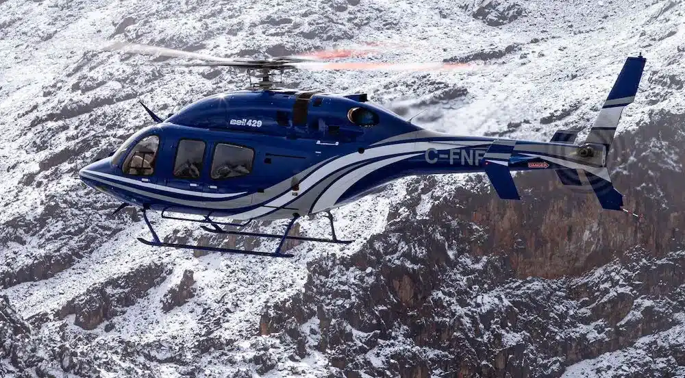 AS350 en vol